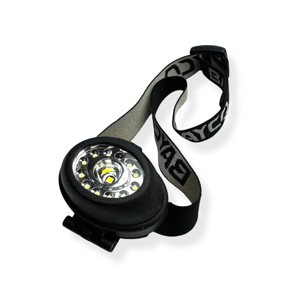 Bayco Nightstick 13 LED‎ Headlamp, Black Flood Spot Dual Light 3 Modes TESTED